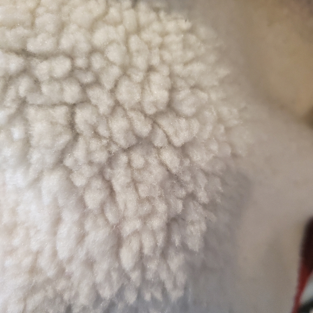 Montrez Red/Black Sherpa Lumberjack Coat - Picture 7 of 11
